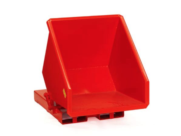 Contenedor basculante metálico de 150 a 2000 litros