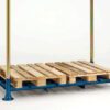 Contenedor rack apilable tipo manurack para palets
