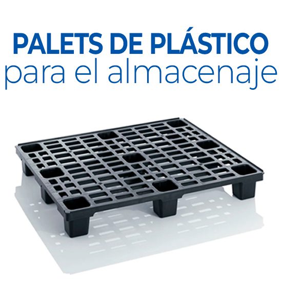 Palets de Plástico para el almacenaje